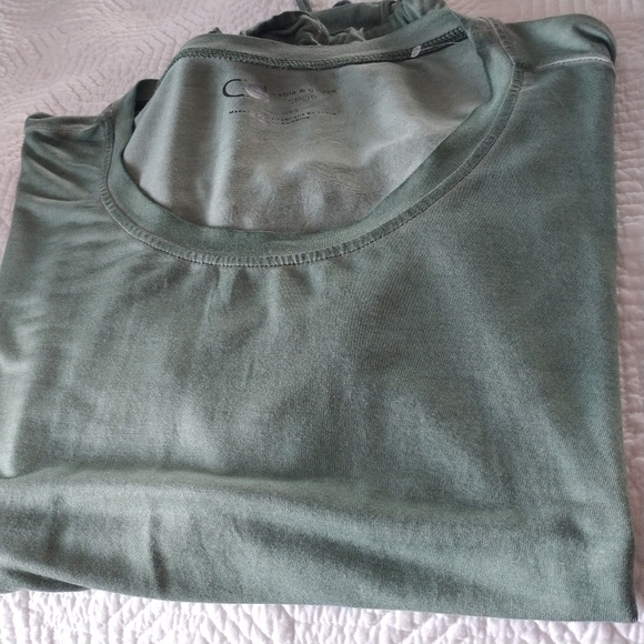 Cable & Gauge Sport Spirulina Stretchy Top XL - Picture 9 of 11